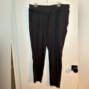 Athleta black joggers Size Large